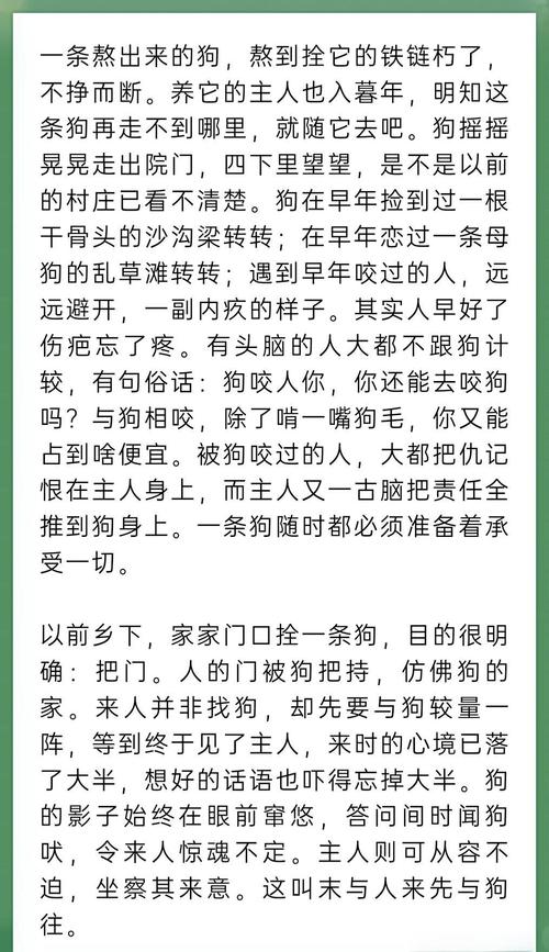 人狗合集全文在线阅读 - 感人至深的人犬情缘故事